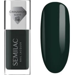 114 Semilac Lakier Klasyczny Nail Lacquer Bottle Green 9 ml