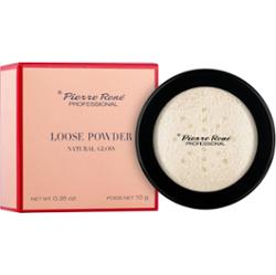 Pierre René Professional Natural Glow rozświetlający puder sypki odcień Natural 10 g