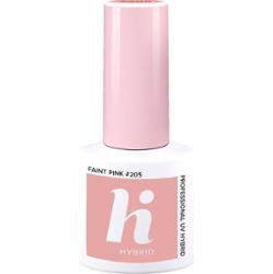 #205 hi hybrid lakier hybrydowy Faint Pink 5ml