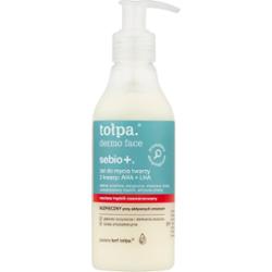 Tołpa Dermo Face Sebio+ żel do mycia twarzy 2 kwasy: AHA + LHA 195 ml