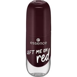 essence Gel Nail Colour lakier do paznokci odcień 72 LEFT ME ON red 8 ml