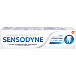 Sensodyne Mint Odbudowa i Ochrona Wyrób medyczny pasta do zębów z fluorkiem 75 ml