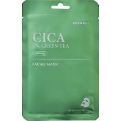 SKIN627 Kojąca maska do twarzy CICA & ZIELONA HERBATA  22 ml