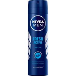 Nivea F/M Deo Spr Fresh Active 150Ml