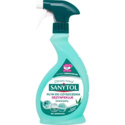 Sanytol Płyn dezynfekujący i czyszczący uniwersalny zapach eukaliptusa 500 ml
