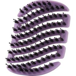 SISTER YOUNG - MILA POCKET LILIAC BV - Mini szczotka z włosiem dzika, Fioletowa