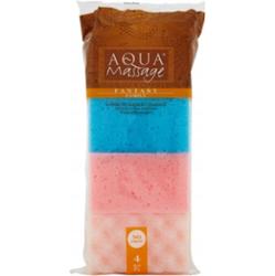 Arix Aqua Massage gąbka kąpielowa 4 szt.