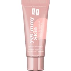 AA YOU.mmy Skin podkład mineralny Peach Flawless Foundation 03 Beige 30 ml