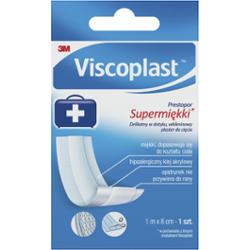 Viscoplast Prestopor Plaster do cięcia supermiękki 1 m x 8 cm