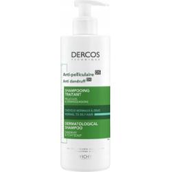 Vichy Dercos Anti-Dandruff szampon przeciwłupieżowy do włosów normalnych i przetłuszczających się 390 ml