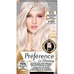 L’Oréal Paris Préférence farba do włosów odcień 11.11 Ultra jasny chłodny krystaliczny blond 1 szt.