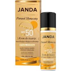 Janda krem do twarzy SPF50 Parasol Słoneczny 50 ml