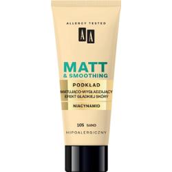 AA Make Up podkład matujący wygładzający 105 Sand 30 ml