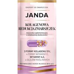 Janda maseczka suplementacyjna Kolagenowa Redukcja Zmarszczek 2 x 4 ml