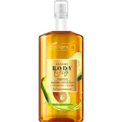 Bielenda  Drogocenne olejki: AWOKADO + ARGANOWY + JOJOBA, 3w1 ciało, twarz i włosy
