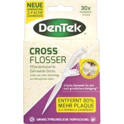 DENTEK wykałaczka z nicią dentystyczną Eco Cross Flosser 30 szt.