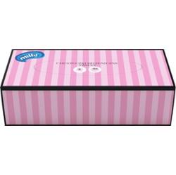 Milly chusteczki higieniczne w pudełku, 2 warstwowe, paseczki 150szt.