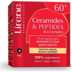 Lirene Silnie Regenerujący Biomimetyczny Krem-Serum na noc 60+ 50 ml