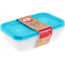 Keeeper Fredo Fresh 2,4L pojemniki na żywność 3 sztuki