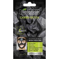 Bielenda Oczyszczająca maska węglowa do cery mieszanej i tłuste