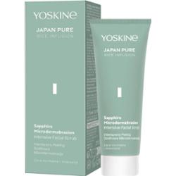 Yoskine Japan Pure Rice Infusion, Intensywny mikropeeling szafirowy 75 ml