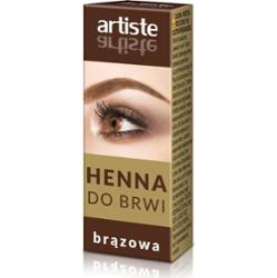 ARTISTE HENNA DO BRWI BRĄZOWA 2 + 2 g