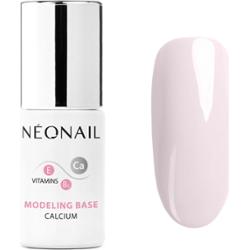 Neonail Modeling Base Calcium Basic Pink baza hybrydowa 7,2 ml