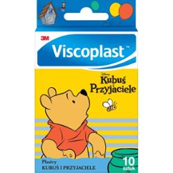 Viscoplast plastry opatrunkowe dla dzieci Kubuś i Przyjaciele 10 sztuk
