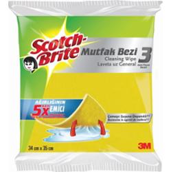 SCOTCH BRITE uniwersalne ściereczki do sprzątania, 3 SZTUKI