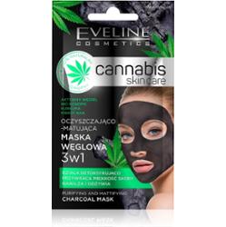 Eveline Cosmetics Cannabis maska oczyszczająca z glinki 7 ml