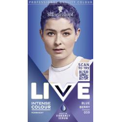 Schwarzkopf LIVE Intense Colour trwała farba do włosów odcień 059 Blue Berry 1 szt.