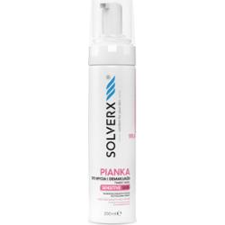 SOLVERX SENSITIVE SKIN Pianka do mycia twarzy i demakijażu 200ml