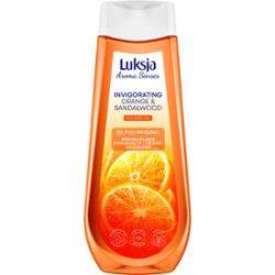 Luksja Aroma Senses Żel pod prysznic rewitalizujące pomarańcza i drzewo sandałowe 500 ml