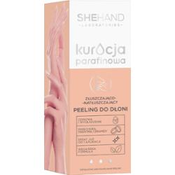 SheHand złuszczająco-natłuszczający peeling do skóry dłoni Kuracja Parafinowa 75 g