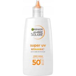 Garnier Ambre Solaire Super UV Vitamin C lekki fluid ochronny przeciw przebarwieniom SPF 50+ 40 ml