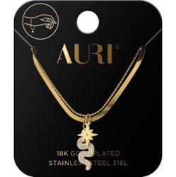 Auri bransoletka gwiazdka i żmijka 1 sztuka