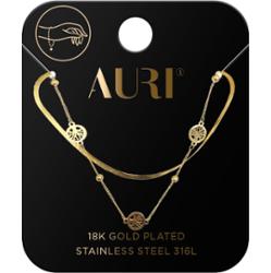 Auri Bransoletka Podwojna Drzewo Szczes