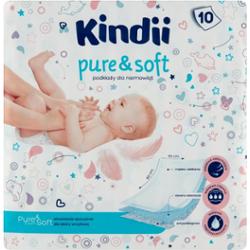Kindii Pure & Soft Podkłady dla niemowląt 10 sztuk