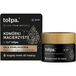 tołpa. black from nature bogaty krem do twarzy, 50 ml