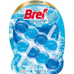 BREF WC Brilliant Gel All in 1 Zawieszka myjąco-zapachowa do muszli WC ocean arktyczny 2 x 42 g
