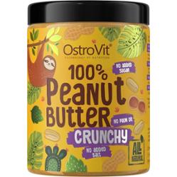 OstroVit 100% Peanut Butter Crunchy masło orzechowe 1000 g