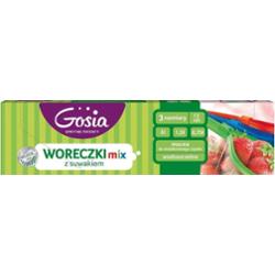 Gosia Woreczki Suwakiem Mix 12Szt