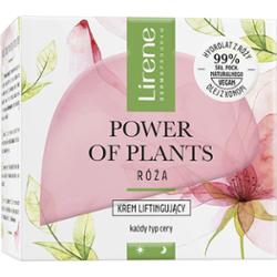Lirene krem do twarzy liftingujący Power of Plants Rose 50 ml