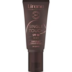Lirene Single Touch nawilżający podkład kryjący SPF50 04 Sand 30 ml