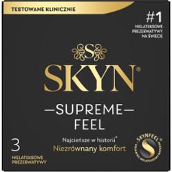 SKYN Supreme Feel nielateksowe prezerwatywy 3 sztuki