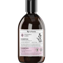 PHARMA CARE szampon do włosów wypadających, łopian większy + biotyna 500ML