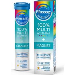 Plusssz 100% Multiwitamina + Magnez 20 tabletek