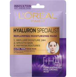 L'Oréal Paris Hyaluron Specialist Nawilżająco-wypełniająca maska w płachcie 30 g
