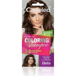 Delia Cosmetics Cameleo Coloring Shampoo szampon tonujący do włosów odcień 3.0 Dark Brown 40 ml