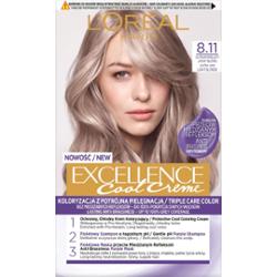 L’Oréal Paris Excellence Cool Creme farba do włosów odcień 8.11 Ultrapopielaty jasny blond 1 szt.